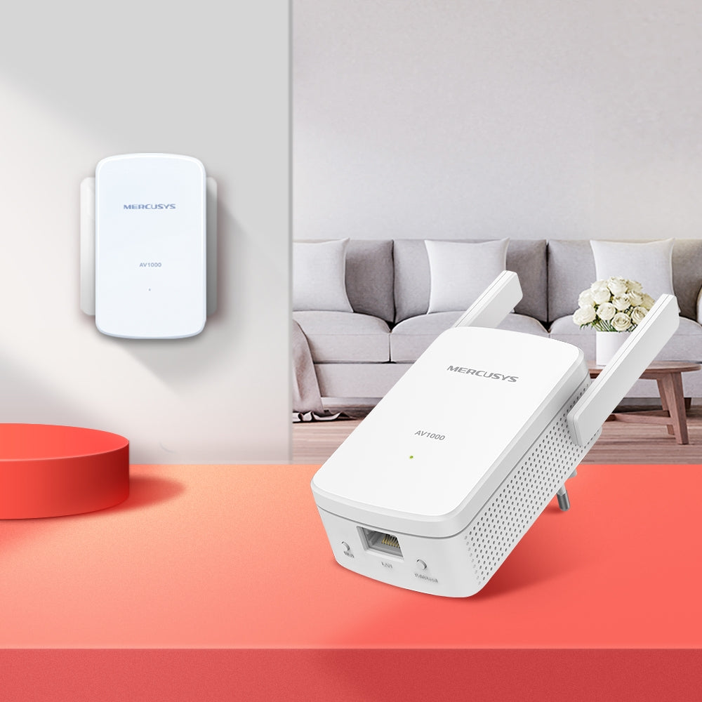 موسع نطاق شبكة باستخدام خطوط الكهرباء / Mercusys MP510