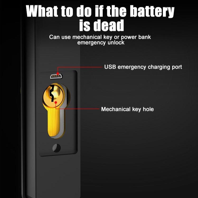 قفل باب ذكي بتقنية بلوتوث للأبواب المصنوعة من الألومنيوم | SE27x