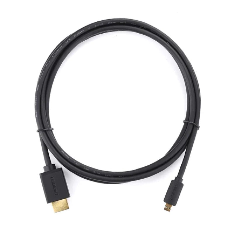 UGreen Micro HDMI To HDMI Cable 1.5M Black / HD127