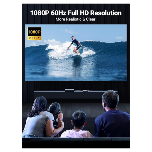 محول UGREEN HDMI إلى VGA 25 سم (أسود) / 40248