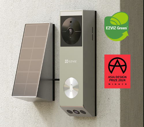 انتركم يعمل بالطاقة الشمسية ثنائي العدسات | ايزفيز | EP3X.Pro