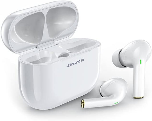 سماعات أذن AWEI T29 اللاسلكية بتقنية البلوتوث مع ميكروفون وحافظة شحن