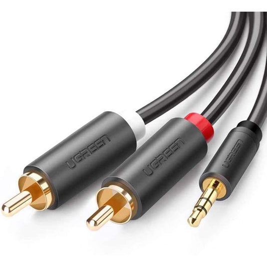 كابل UGREEN 3 مم ذكر إلى RCA ذكر /AV102