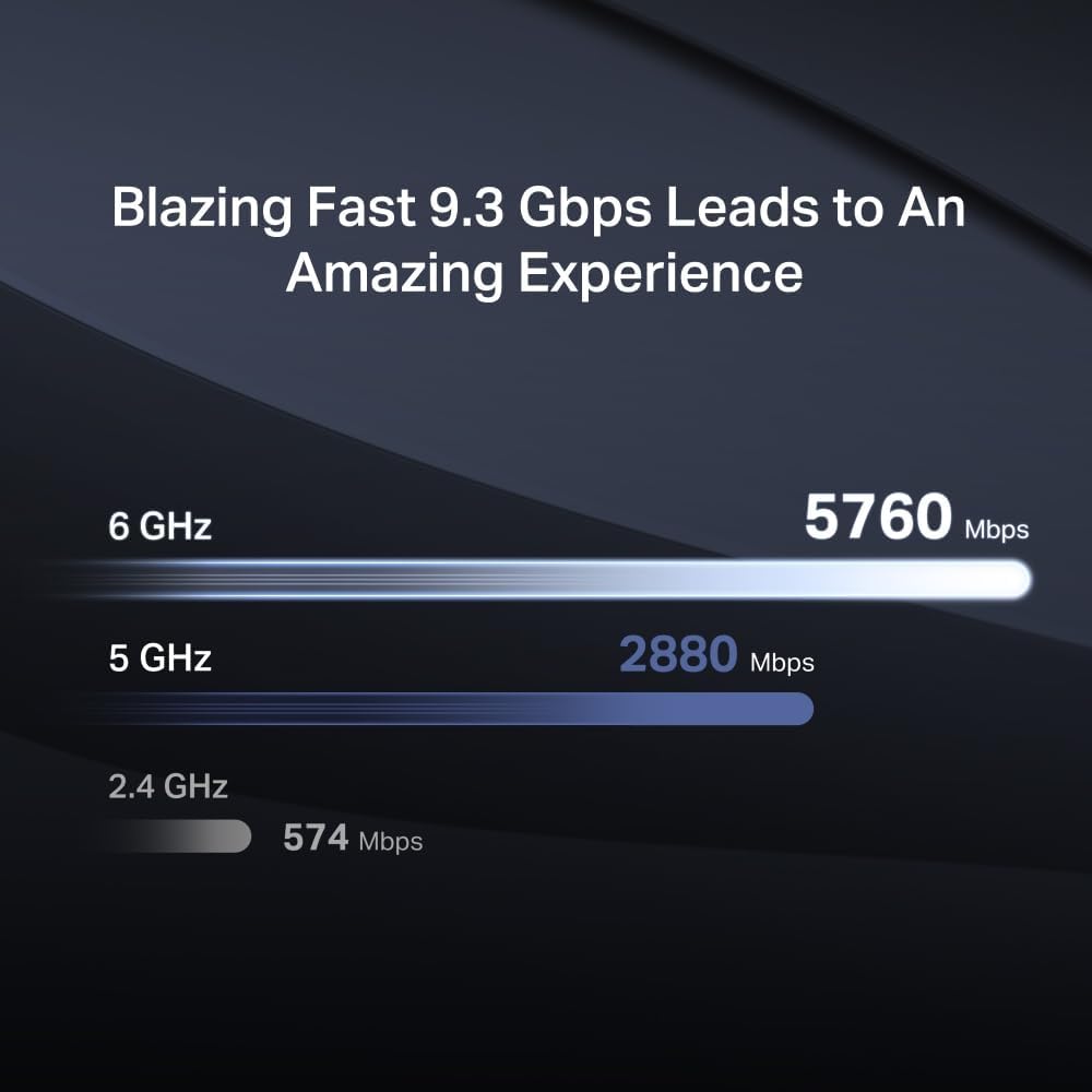 Mercusys MR47BE | BE9300 Tri-Band Wi-Fi 7 Router