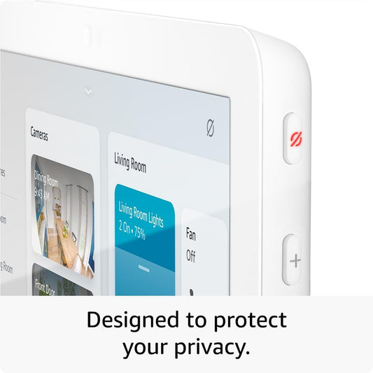 Amazon Echo Hub | لوحة تحكم منزلية ذكية مقاس 8 بوصات مع Alexa