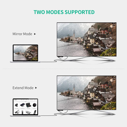 UGREEN DisplayPort to DVI Cable DP Male to DVI-D 24+1 Male Adapter - DP103