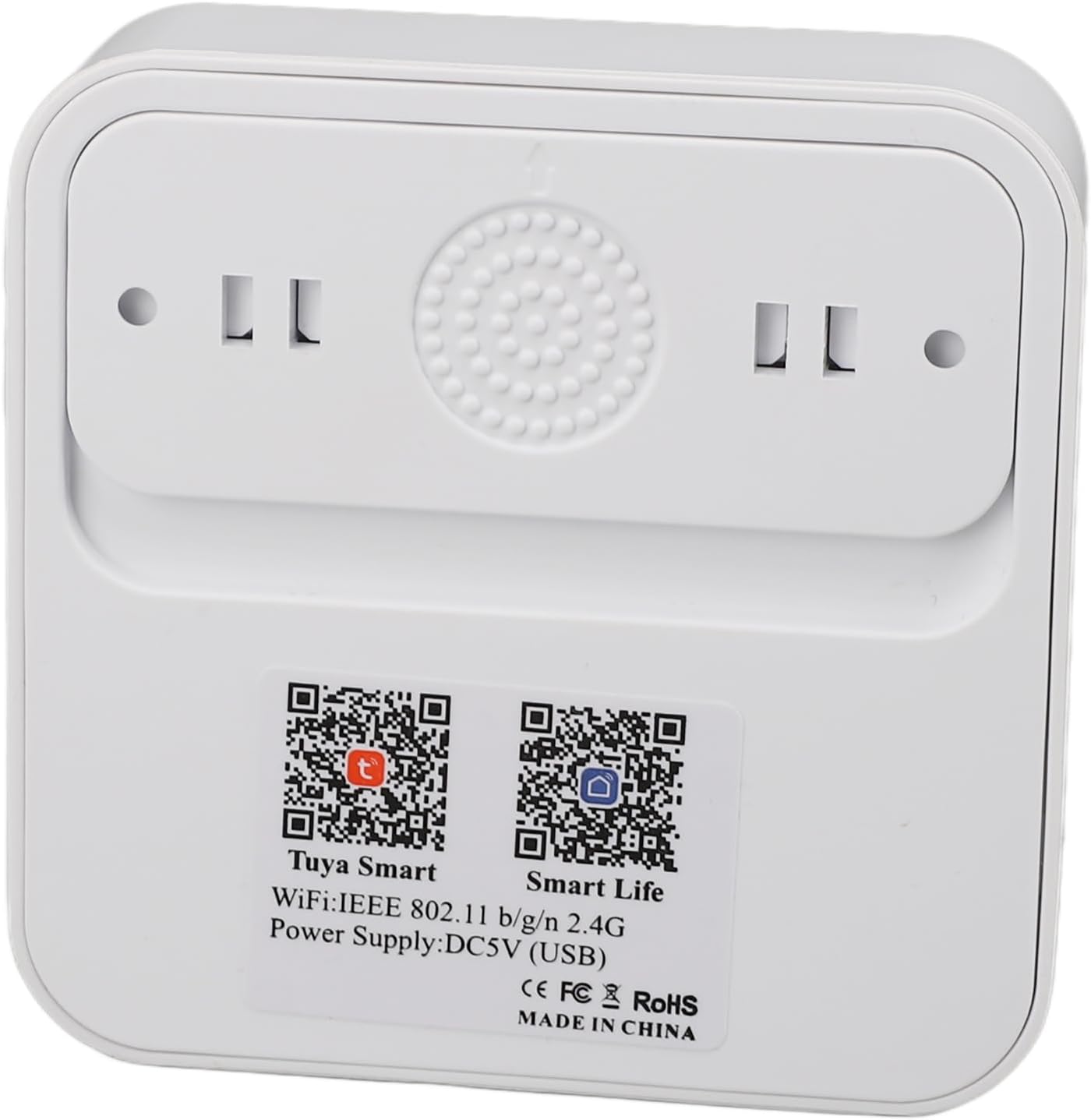 مقياس حرارة ذكي من تويا بشاشة مقاس 2.9 بوصة لمراقبة الرطوبة في المنزل