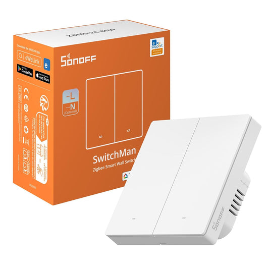 مفتاح الحائط الذكي SONOFF ZBM5 Zigbee (UK)