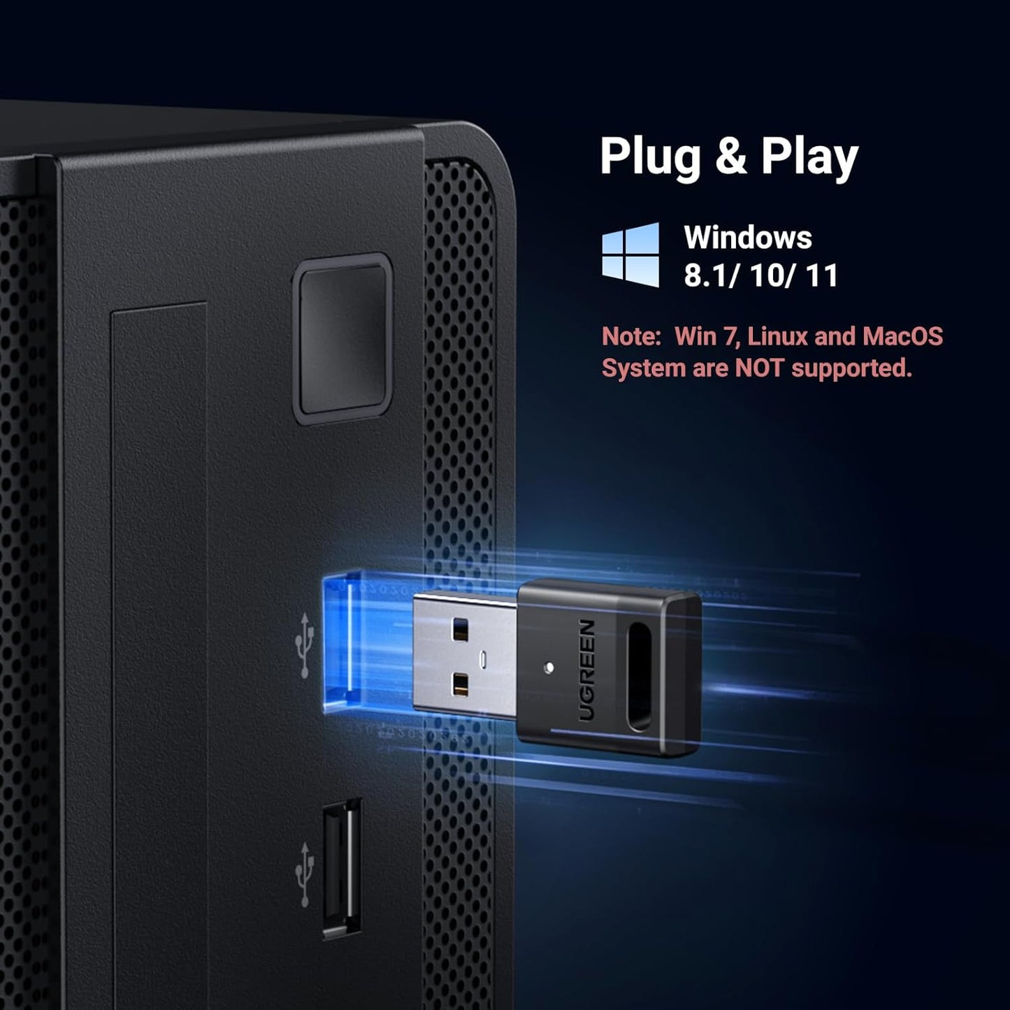 UGREEN USB Bluetooth 5.3 Adapter / 35995