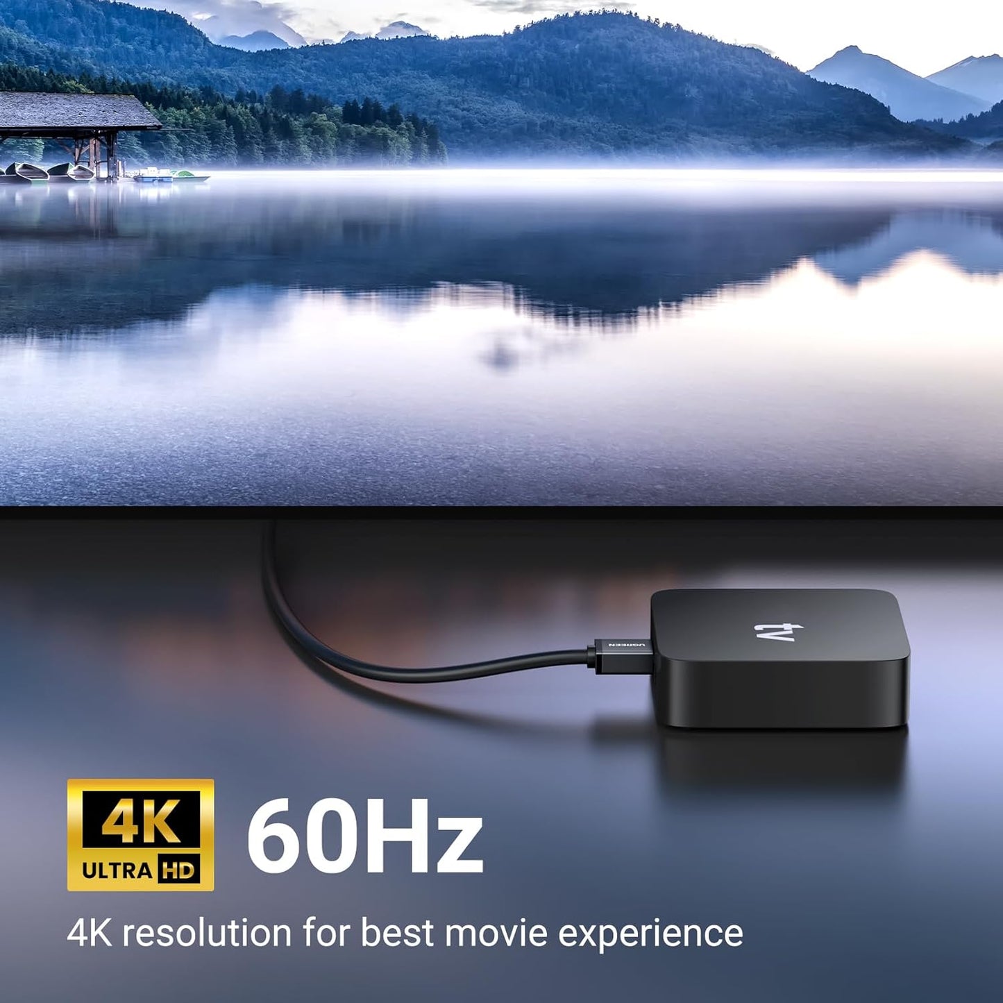 UGREEN HDMI Cable Right Angle 4K HDMI Cord High Speed, 4K@60Hz / HD103