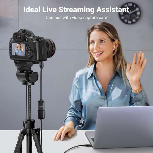 كابل محول مايكرو HDMI ذكر إلى HDMI أنثى من يوجرين بطول 22 سم (أسود) / 20134