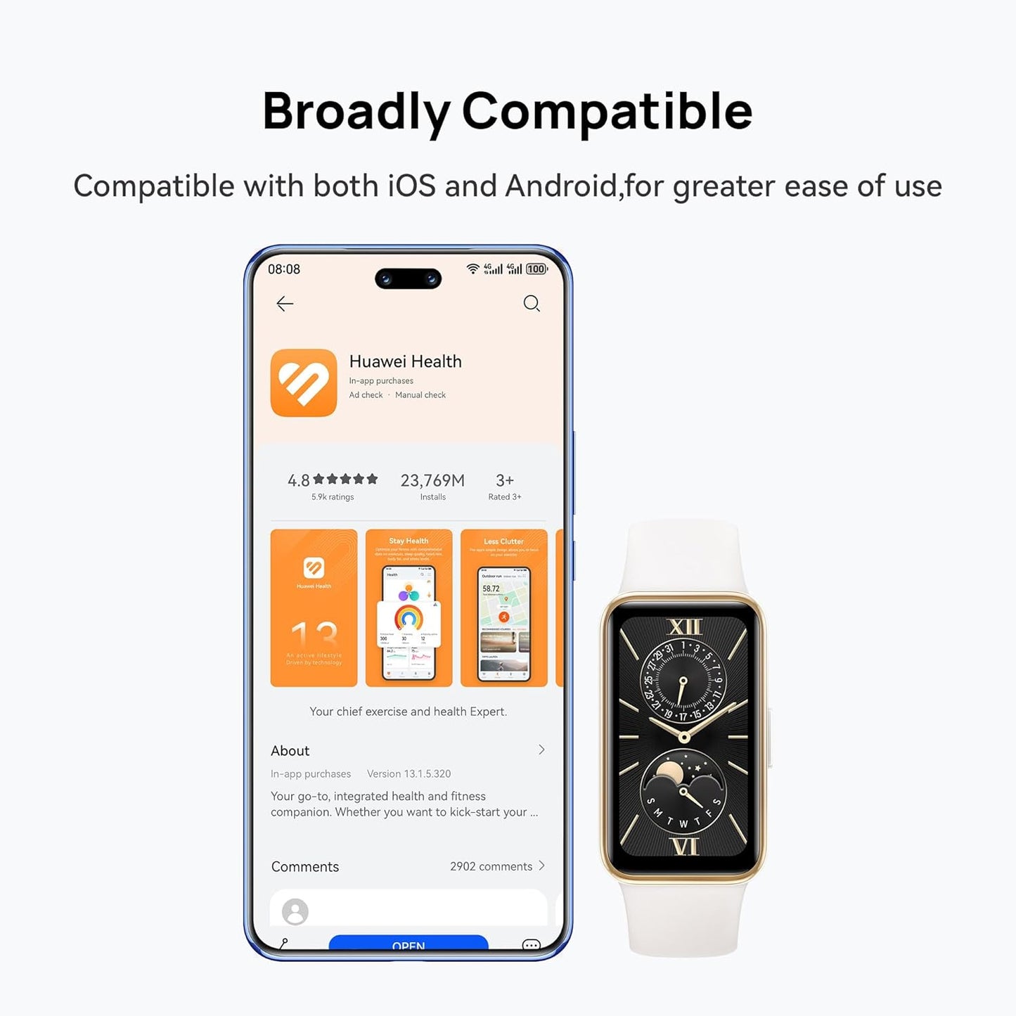 ساعة هواوي باند 8 الذكية -C