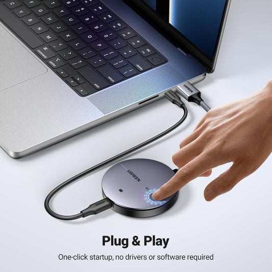 موسع HDMI لاسلكي 4K@30Hz من UGREEN TX و RX بمدى 50 مترًا / 90909A