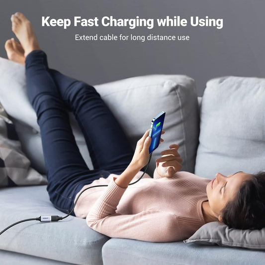 كابل تمديد USB 3.0 ذكر إلى أنثى من Ugreen /US115