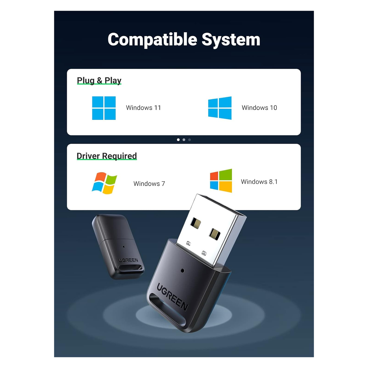 UGREEN Bluetooth 5.0 USB Adapter /80890