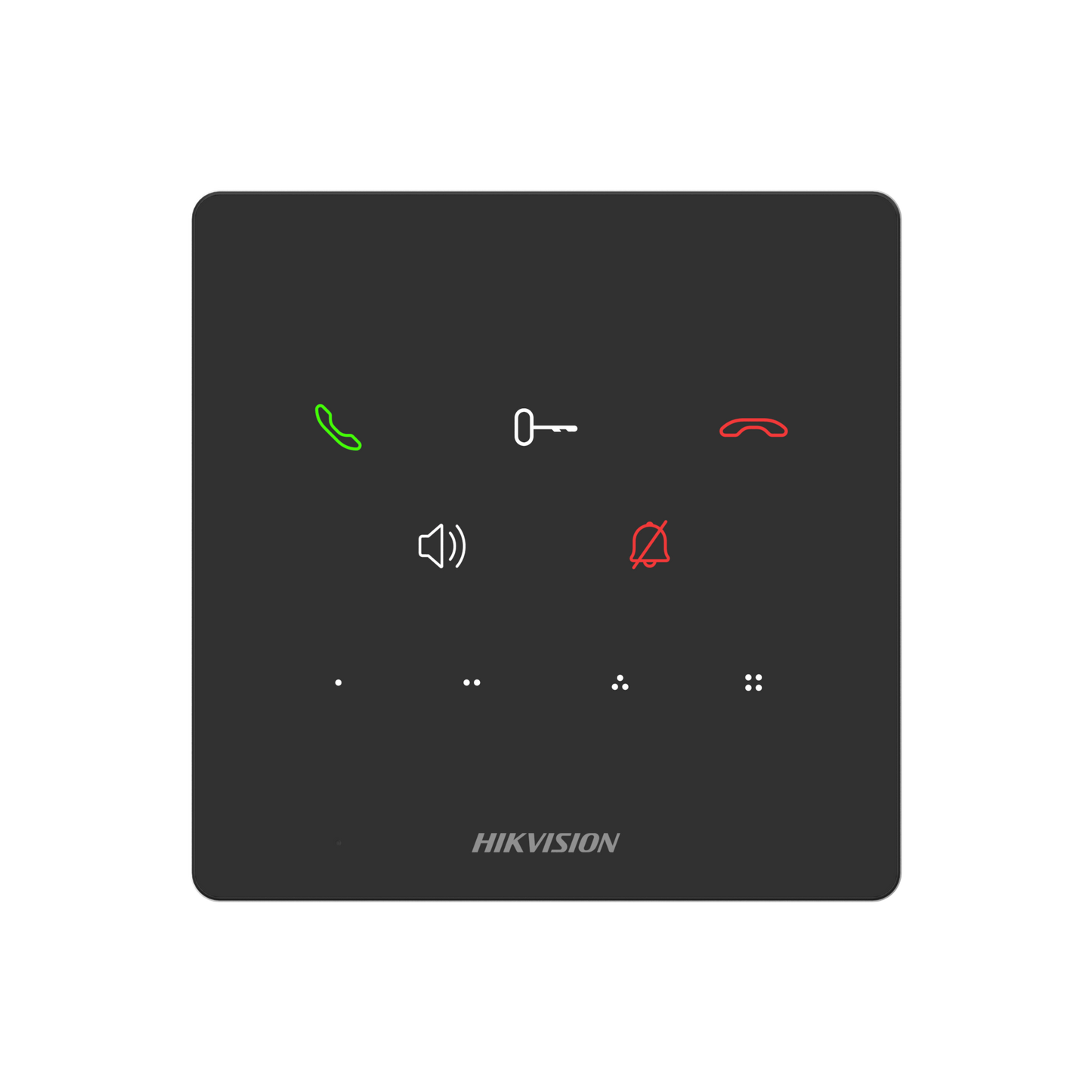 وحدة انتركم داخلي (صوت فقط) مقاس 4 بوصات تدعم اتصال سلكي | Hikvision.DS-KH6100-E1