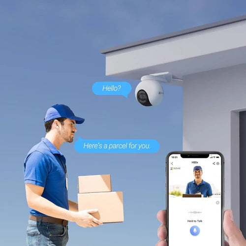 كاميرا متحركة خارجية ثنائية العدسة بدقة 8 ميجا بكسل + 2 ميجا بكسل | Ezviz.H80x