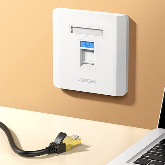 UGREEN Single-Port Wall Plate 1 pc - 80180