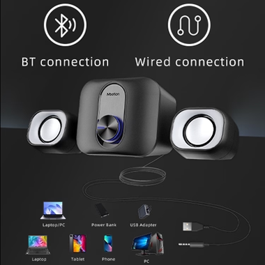 مكبر صوت مكتبي 2.1 بقوة 11 وات مع بلوتوث /SP2110