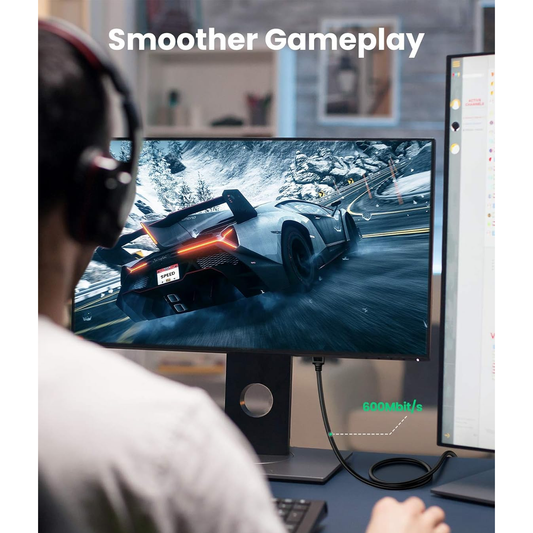 كابل شبكة نحاسي من يوجرين | Cat7 F/FTP | NW107