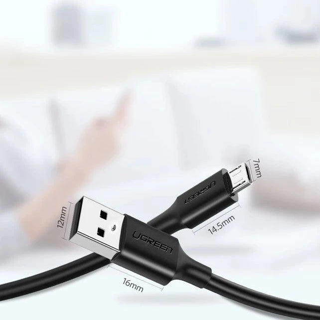UGREEN Micro USB Male To USB 2.0A Male Cable / 60136-60138