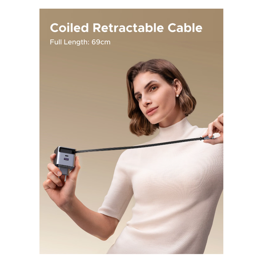 UGREEN 45W GaN USB-C Charger - 3-Port Fast Charging Adapter / X614-65822