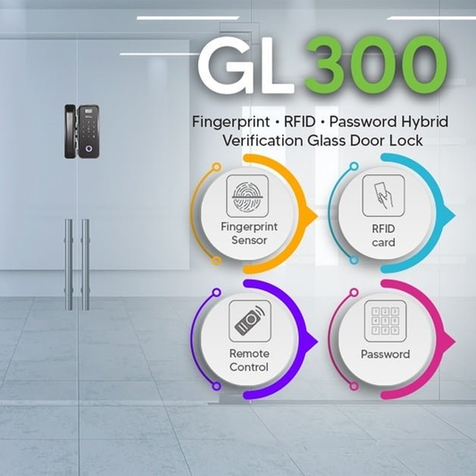 قفل الباب الزجاجي الذكي-GL300