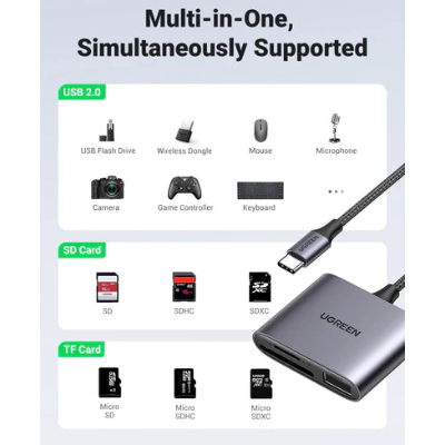 قارئ بطاقات الذاكرة | UGREEN.80798