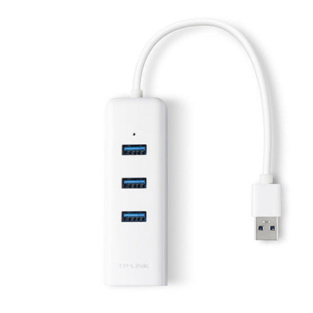 TP-Link UE330-USB 3.0 3-Port Hub & Gigabit Ethernet Adapter 2 in 1 USB Adapter
