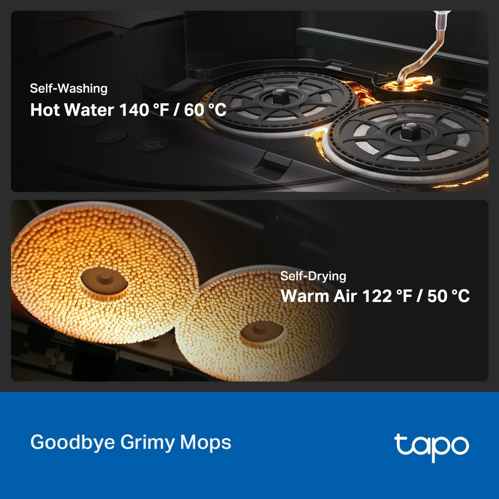 روبوت مكنسة وممسحة | Tapo RV50 Pro Omni