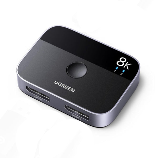 UGREEN 8K 30Hz HDMI DisplayPort 2 in 1 Bi-Directional Switch / 15708
