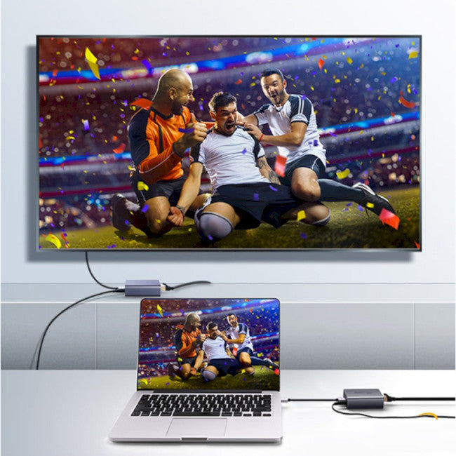 UGREEN HDMI Extender 50m Over a Single Cat5e/6 (Transmitter*1+Receiver*1) / 90811EU