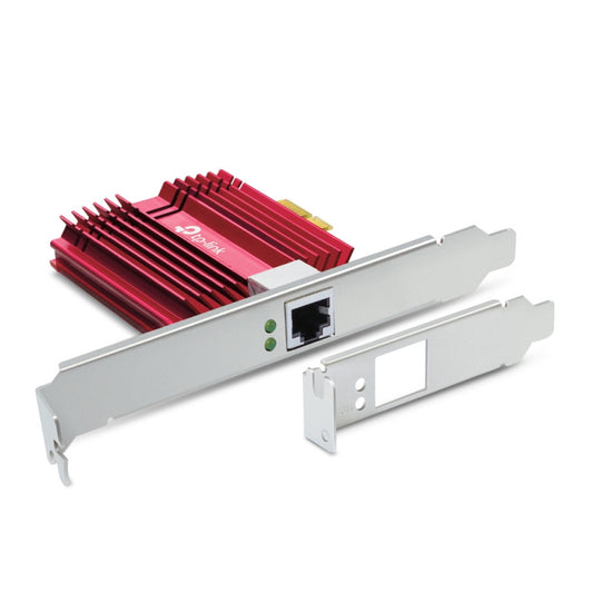 TP-Link TX401 |10 Gigabit PCIe Network Adapter (Red)