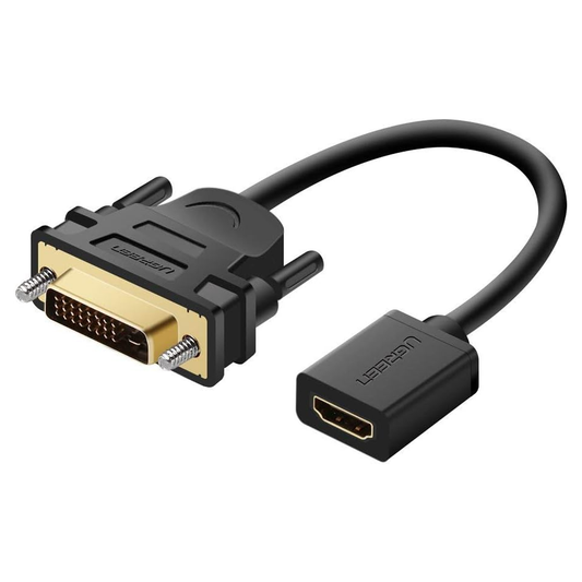 UGREEN DVI MALE TO HDMI FEMALE ADAPTER CABLE - 20118