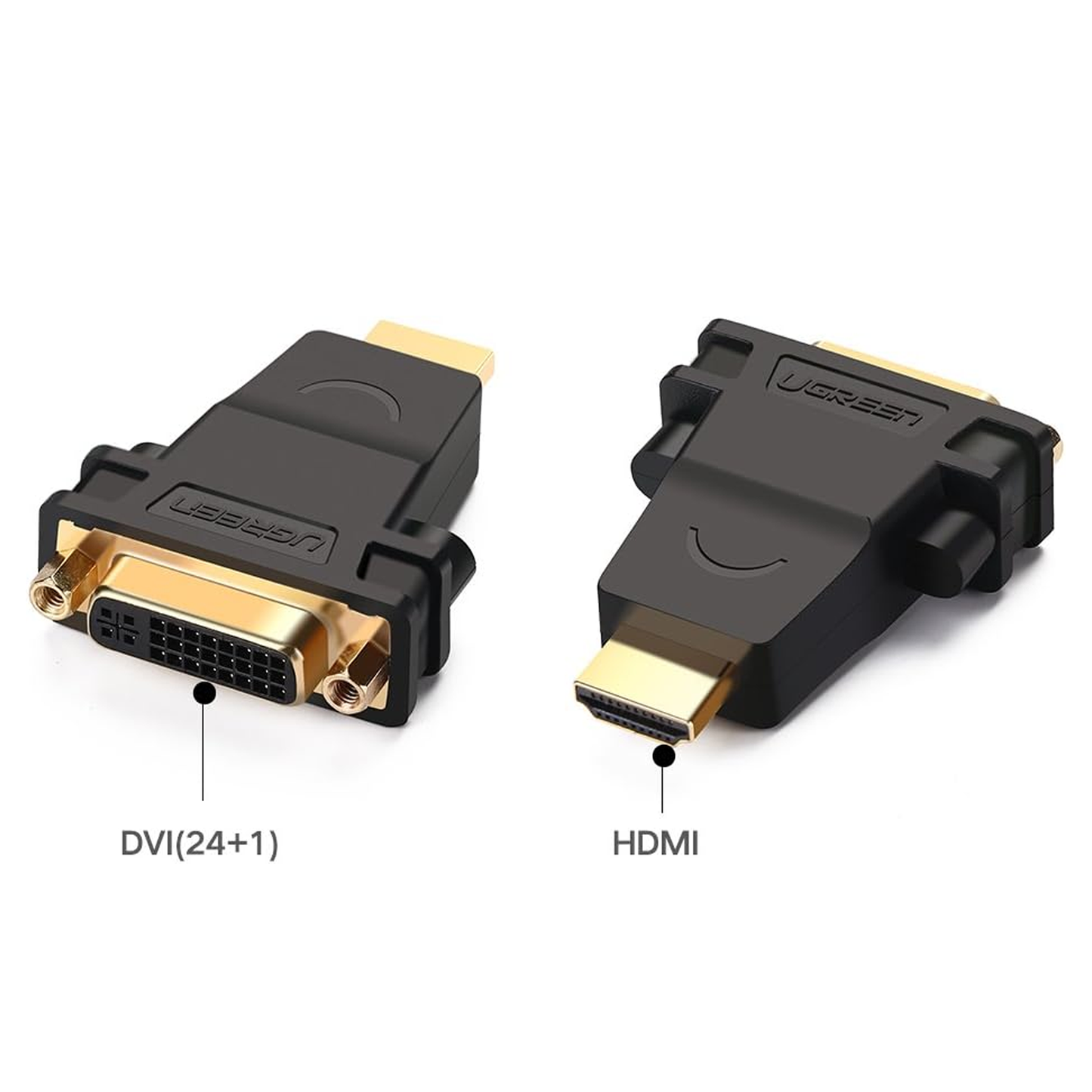 UGREEN HDMI Male to DVI (24+5) Female Adapter (Black) / 20123