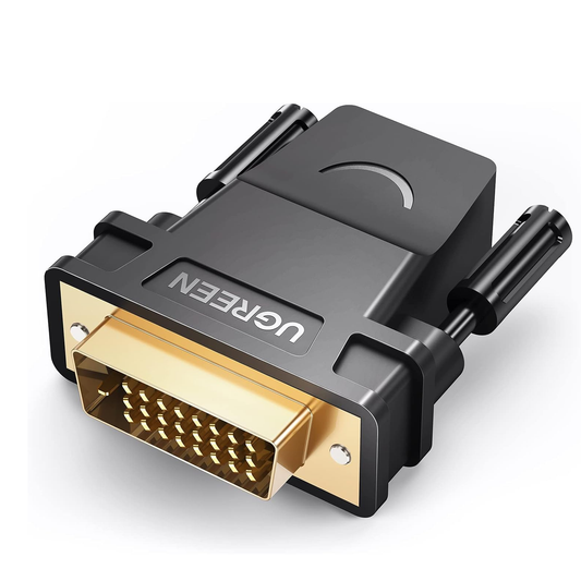 UGREEN DVI 24+1 Male to HDMI Female Adapter - 20124