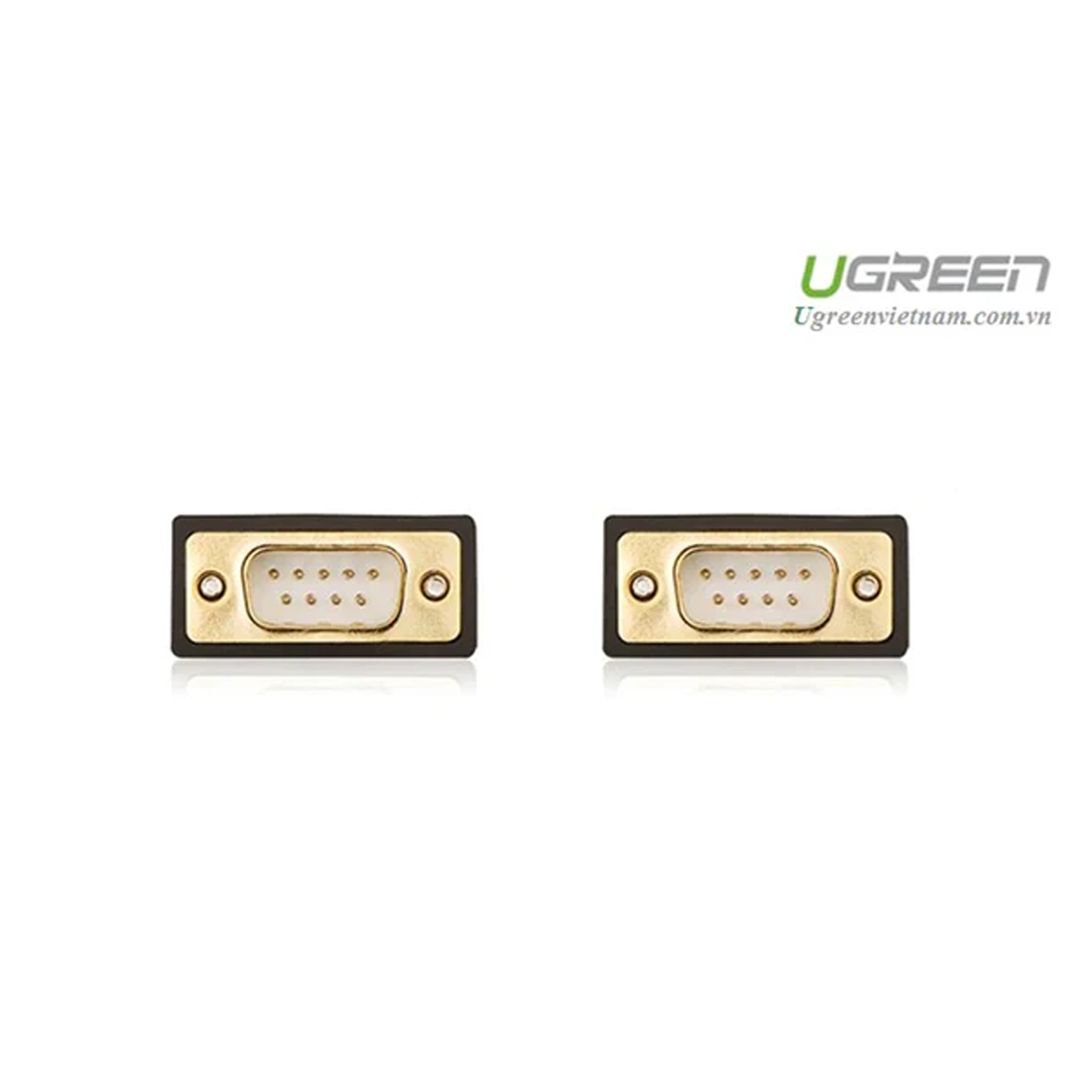 UGREEN DB9 RS232 Adapter Male to Male Cable 1.5m (Black) - 20153