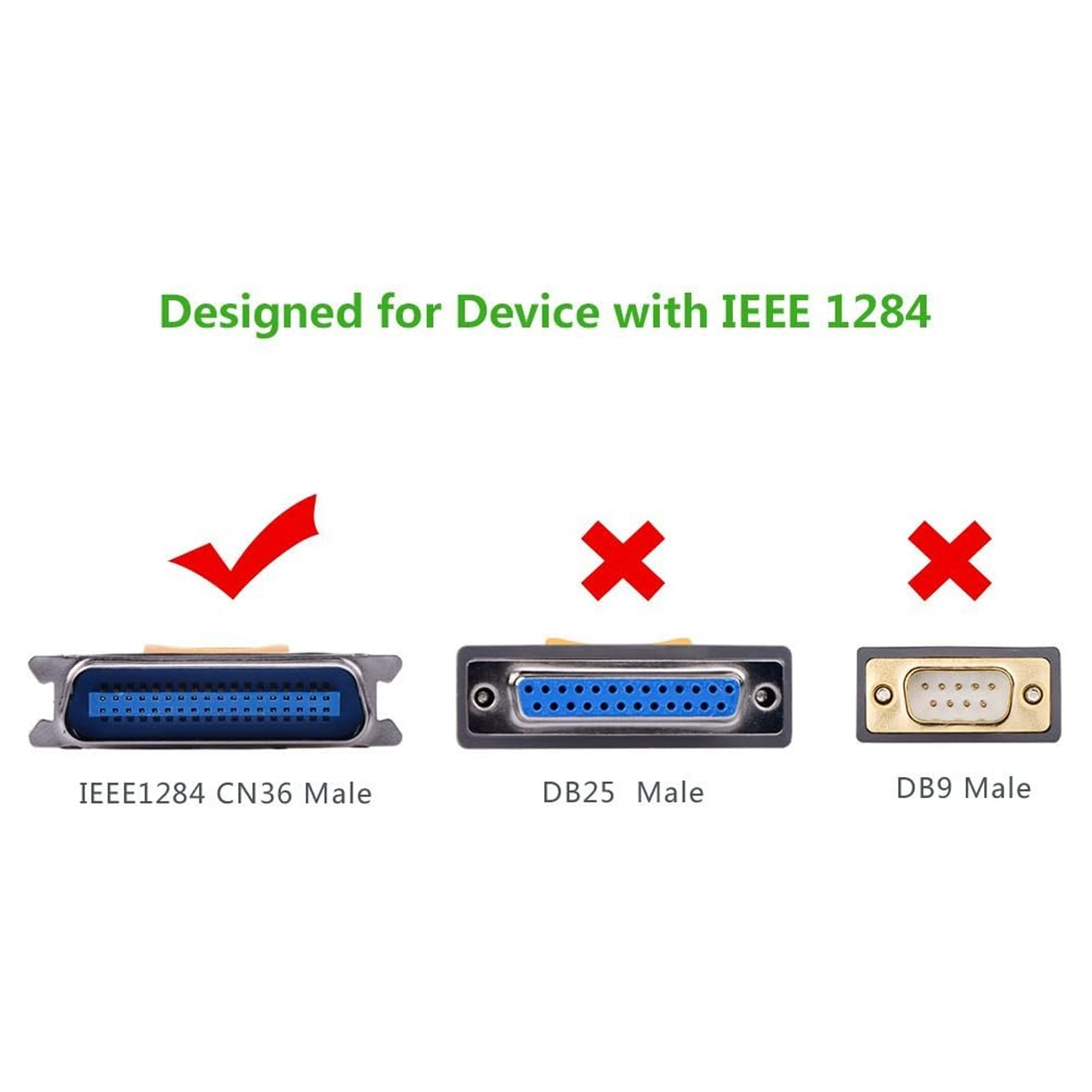 UGREEN USB to IEEE1284 Parallel Printer Cable 2m - 20225