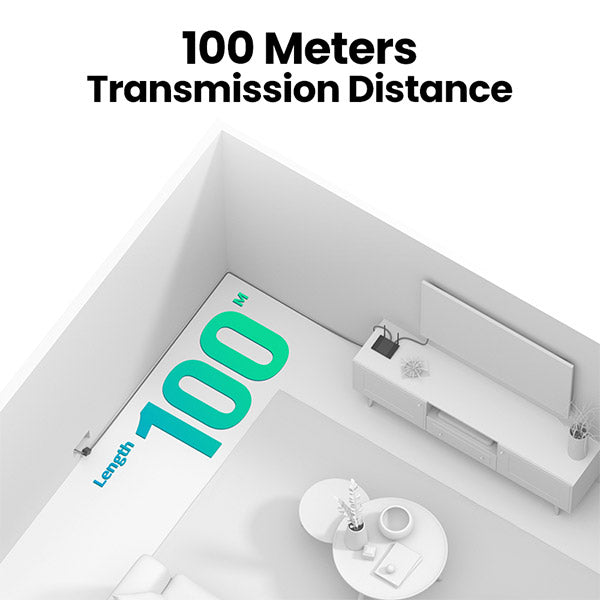 UGREEN RJ45 Network Keystone Jack Inline Coupler Female to Female 1pcs - NW114