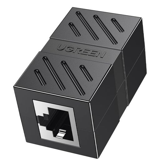 UGREEN RJ45 Network Keystone Jack Inline Coupler Female to Female 1pcs - NW114