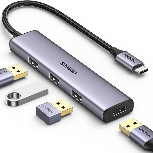 موزع يو اس بي سي إلى 4 منافذ يو اس بي 3.0 بسرعة تصل إلى 5 جيجابت في الثانية بدون منفذ طاقة من يوجرين |20841