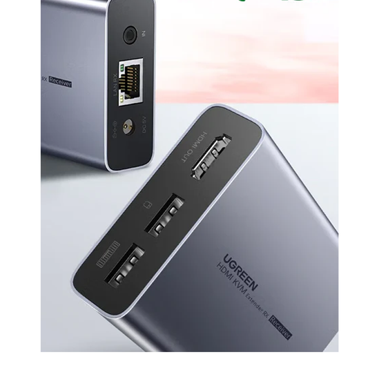 UGREEN HDMI KVM Extender 1080P@60Hz Receiver*1 - 70438EU