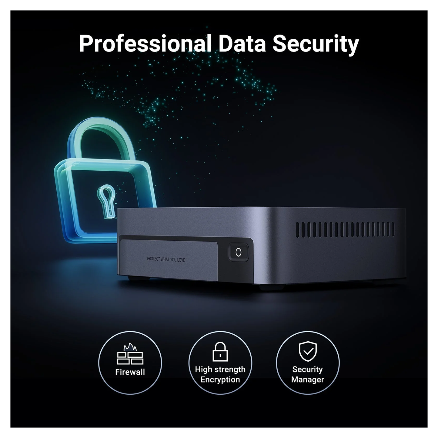 وحدة تخزين UGREEN المتصلة بالشبكة DXP480T (بدون أقراص) Plus EU / 25892