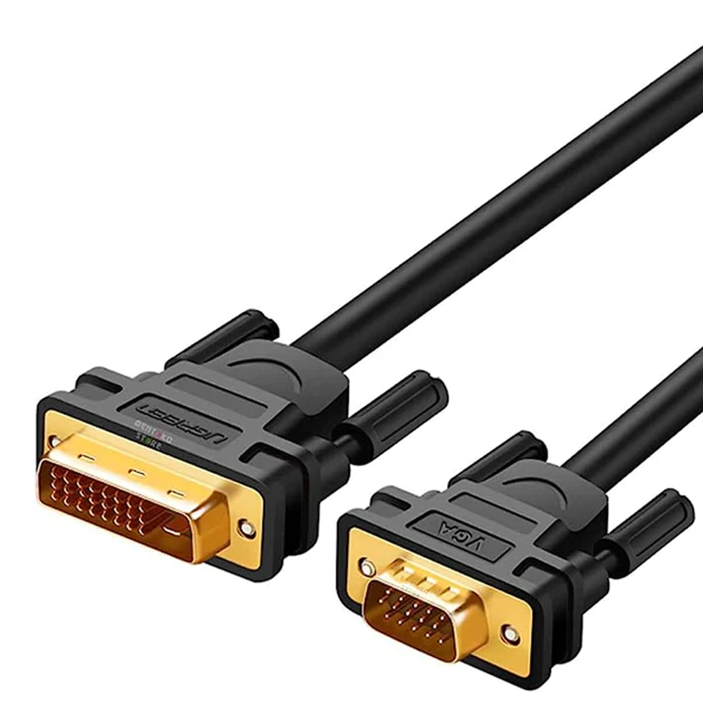 UGREEN DVI (24+1) Male to VGA Male Cable 1.5m - 30838