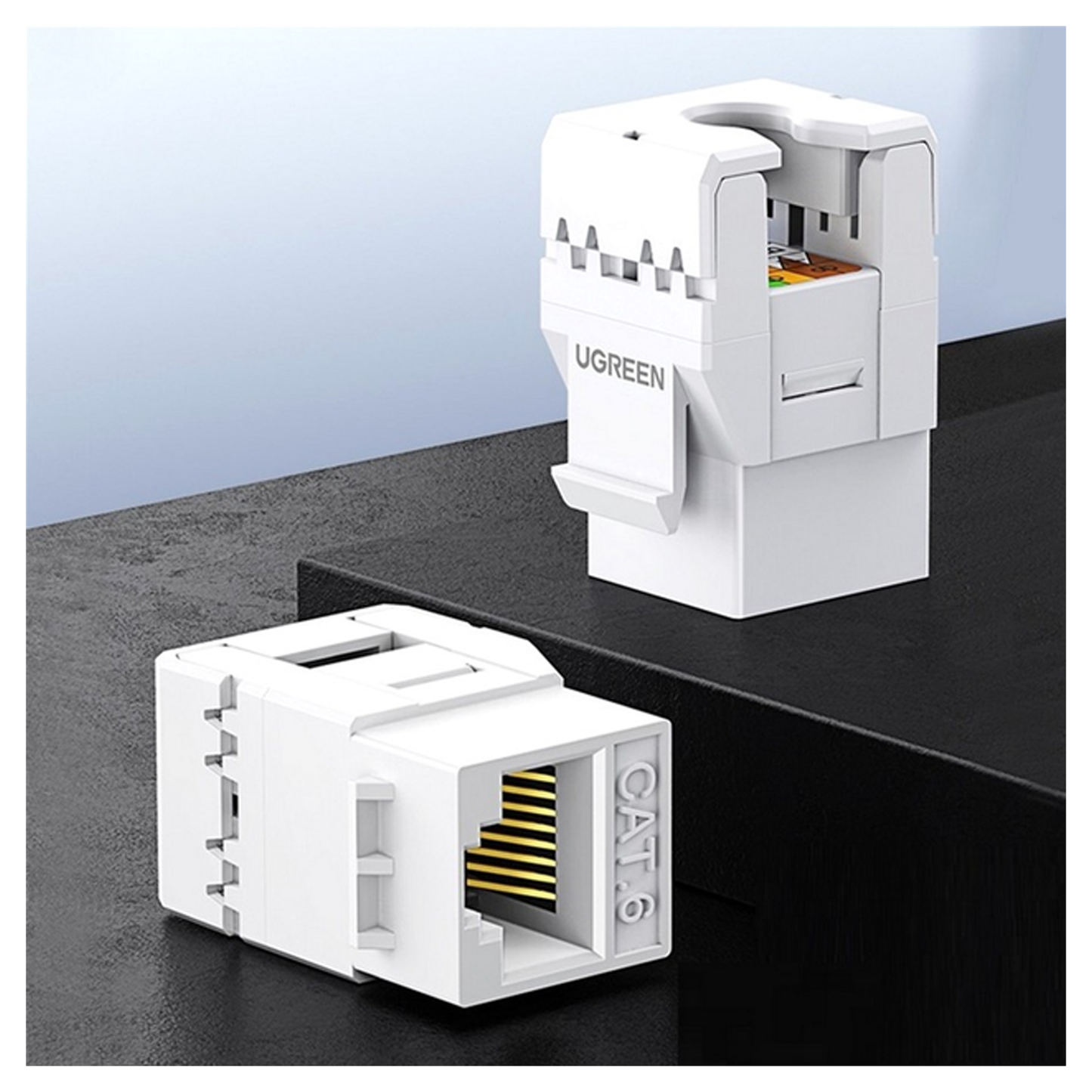 UGREEN CAT6 Unshielded Module 180° 1 pc - 30844