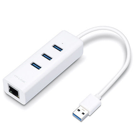 TP-Link UE330-USB 3.0 3-Port Hub & Gigabit Ethernet Adapter 2 in 1 USB Adapter