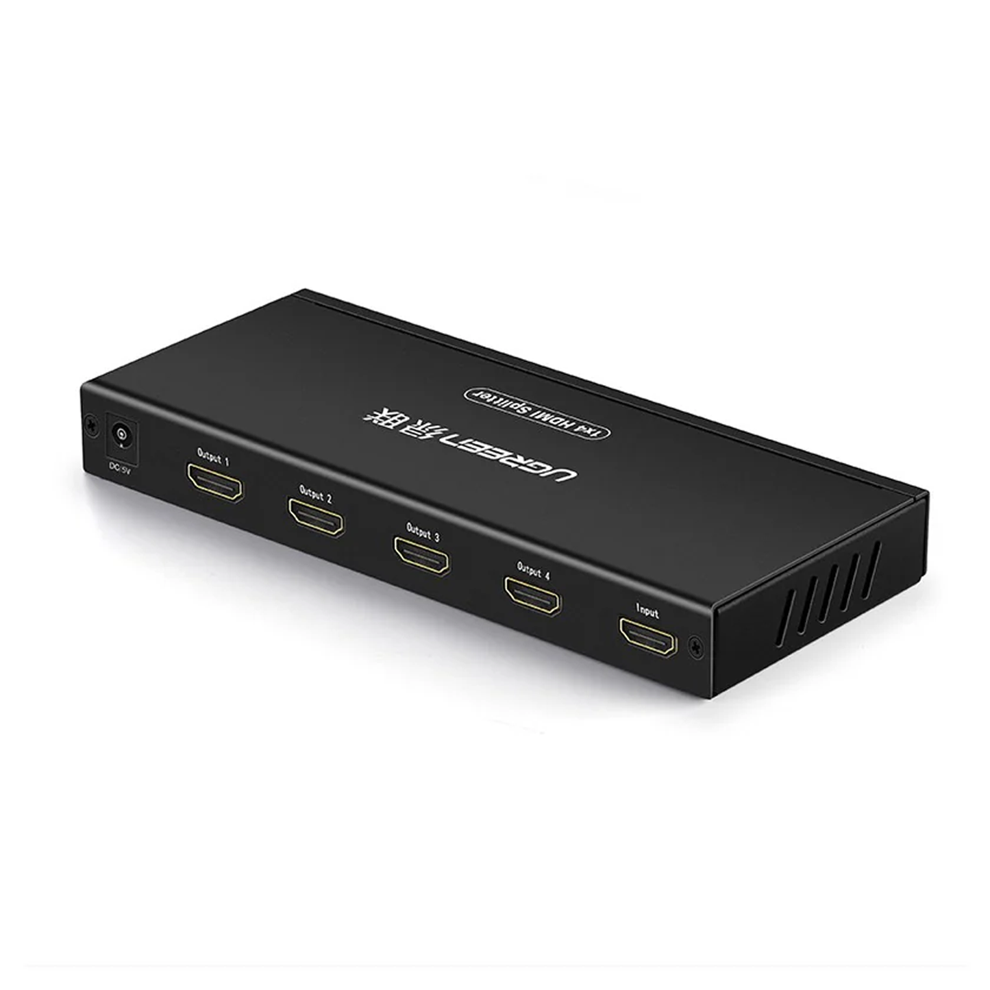 UGREEN 1x4 HDMI Splitter - Black / 40202EU