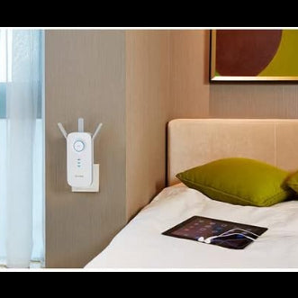  موسع النطاق اللاسلكي الموصول بالحائط ثنائي النطاق /TP-Link AC1750 RE450