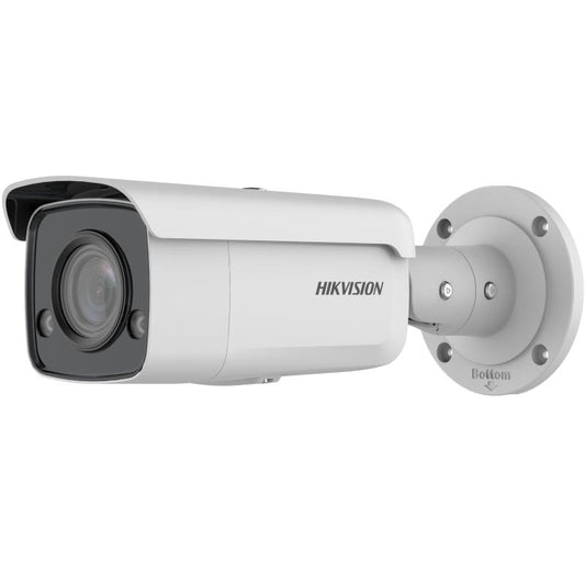 IP كاميرا شبكية خارجي ثابتة كلرفو ملون بدقة 8 ميجابكسل | Hikvision DS-2CD2T87G2-L