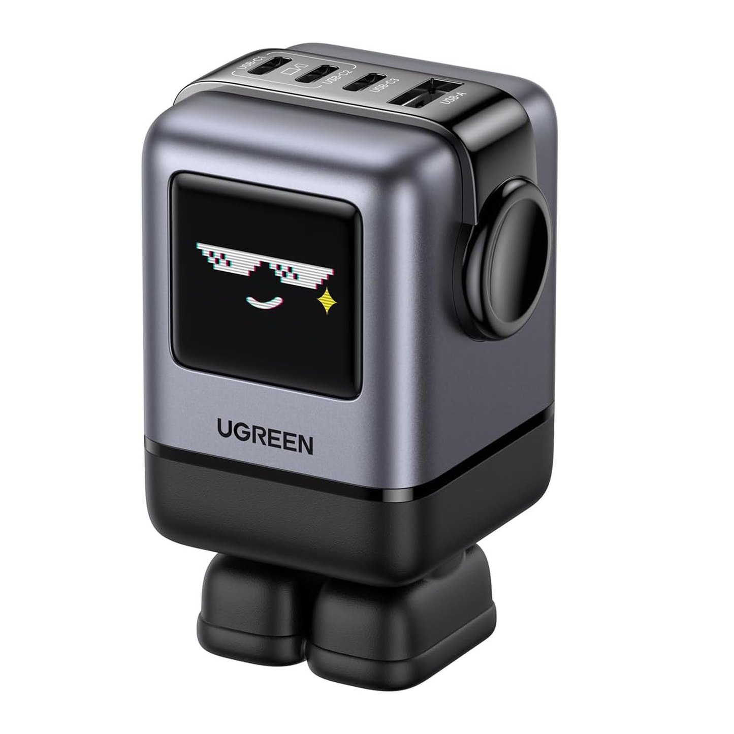 شاحن UGREEN Uno السريع ذو 4 منافذ GaN بقوة 100 واط، إصدار الاتحاد الأوروبي| 45515B (EU)